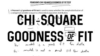 Chi-Square Goodness of Fit Test