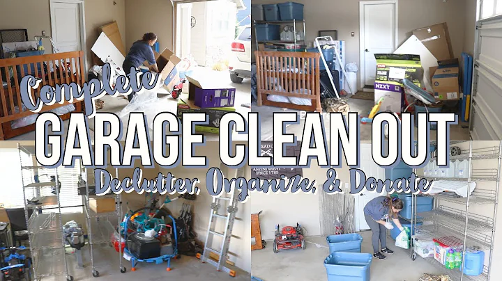 DEEPEST GARAGE CLEAN OUT | ORGANIZE & DECLUTTER MY GARAGE WITH ME 2021 | GARAGE CLEANING MOTIVATION