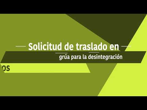 Tutorial solicitud permiso de traslado en grua a vehículos de transporte público para desintegración