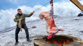 A Whole Lamb Cooked In An Underground Tandoor! Dinner In Beautiful Nature by Faraway Village  1,425,234 views 2 months ago 42 minutes