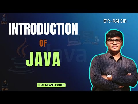 Introduction of Java 💯 By Raj #java #javatutorial #javaforbeginners 