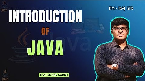 Introduction of Java 💯 By Raj #java #javatutorial #javaforbeginners 