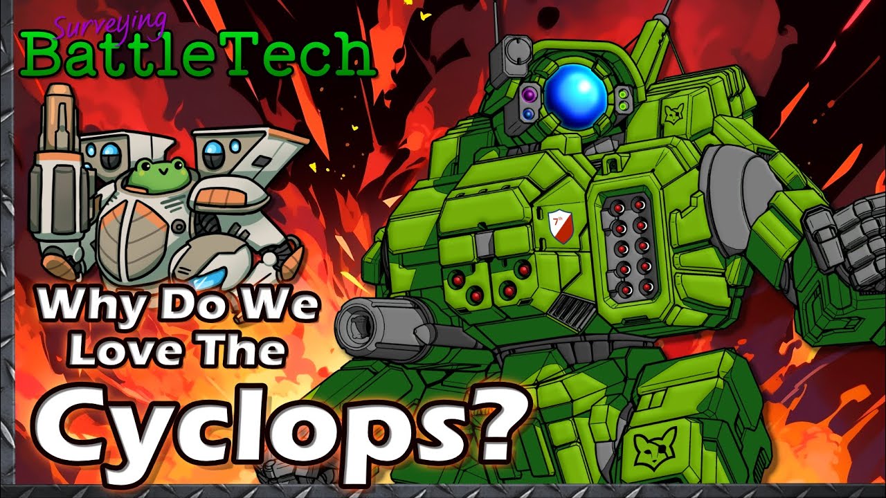 Why do we Love the Cyclops? #BattleTech Lore & History - YouTube
