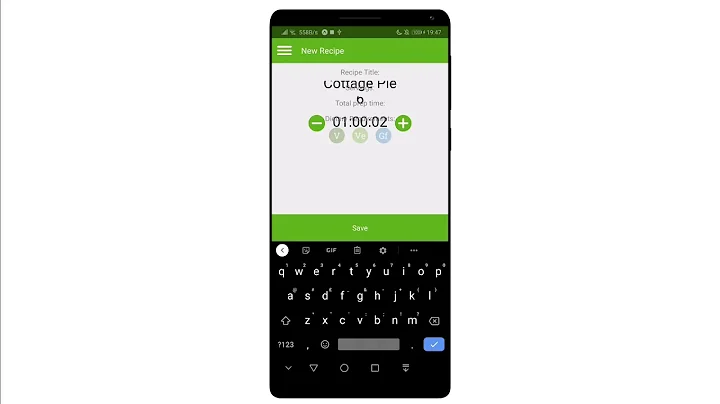 Recipe Mate App Demo - Francis Atkinson