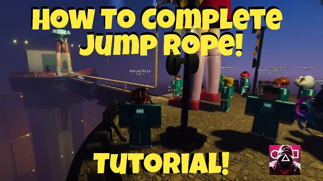 How To Complete Jump Rope! | Ink Game | Tutorial | Roblox | - YouTube