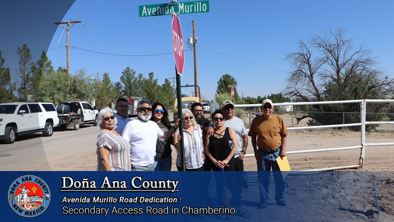 Avenida Murillo Road Naming & RibbonCutting Ceremony YouTube