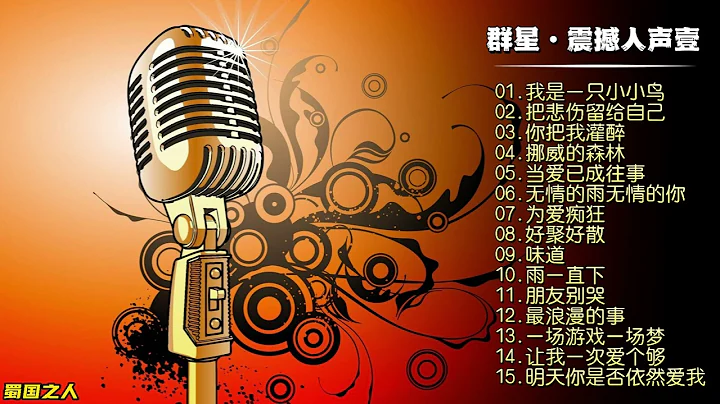 【震撼人聲壹】15首國語經典老歌精選集，HiFi高音質發燒碟 - 天天要聞