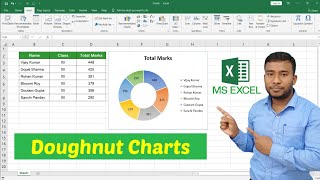 How to Create Doughnut Chart in Microsoft Excel | Charts in Excel