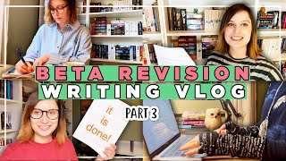 Finishing The Revision Of My Book // writing vlog 2022