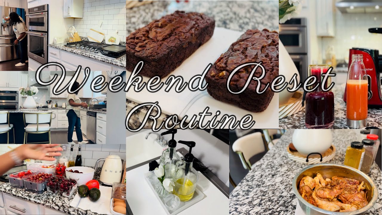*NEW* SUNDAY RESET / WEEKEND ROUTINE/ GET IT ALL DONE/ CLEANING ...