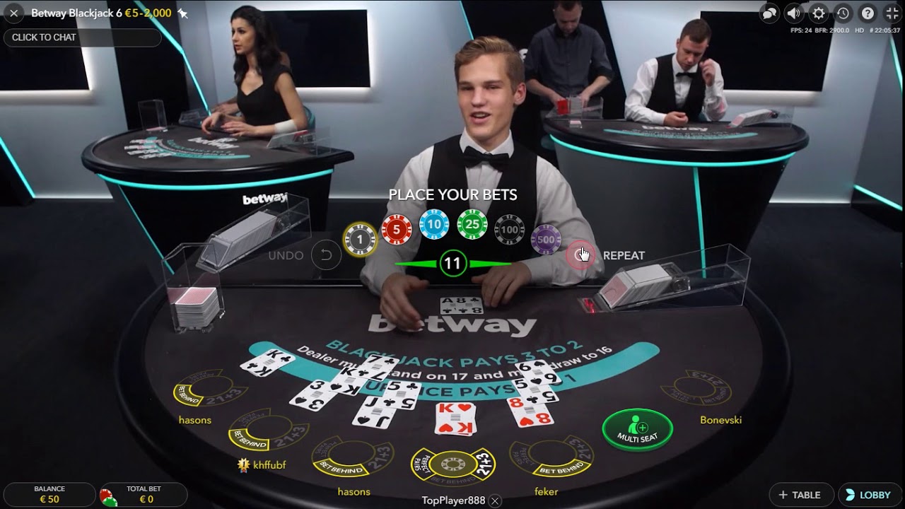 Live BlackJack Could We Beat The Dealer With 80€ YouTube