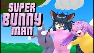 【スーパーバニーマン】猫、兎になって兎と遊ぶ【ケモノ系Vtuber/ぱっちょふ】
