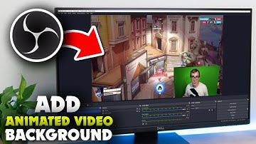 Hoe voeg je een geanimeerde videoachtergrond toe in OBS