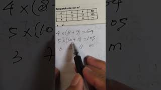 Ralat 64 seharusnya 68. Pola bilangan TPA OTO Bappenas #maths #tpaotobappenas
