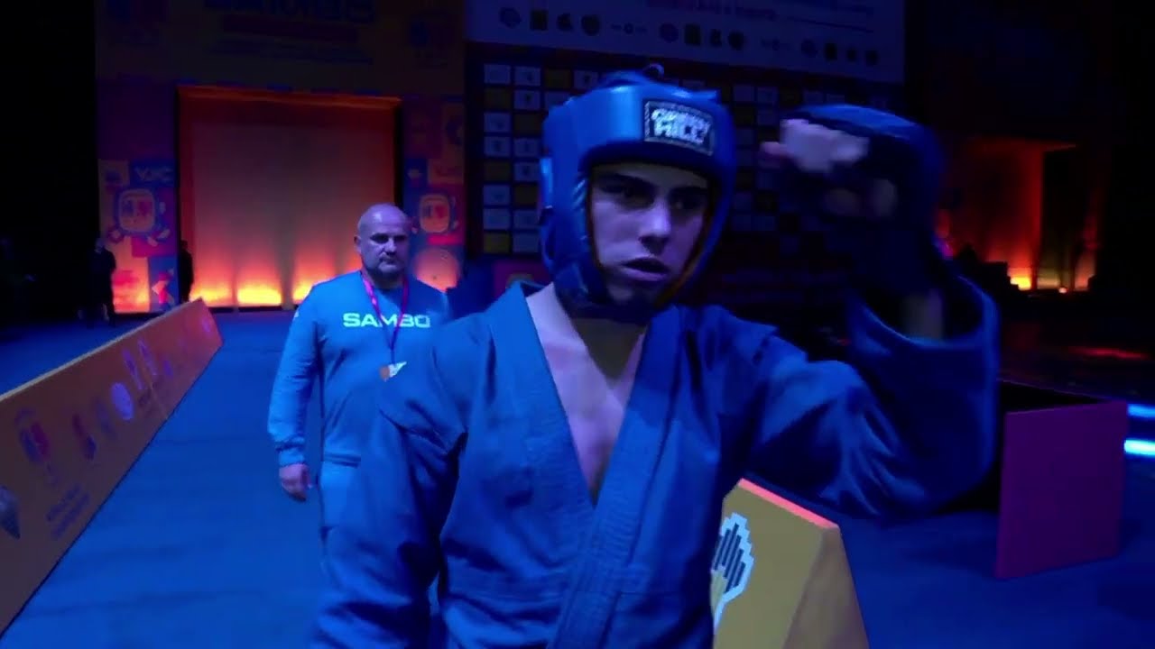 TURUSBEKOV vs LIZNEV. 64 kg Combat SAMBO (Juniors). World Youth and Junior SAMBO Championships 2022