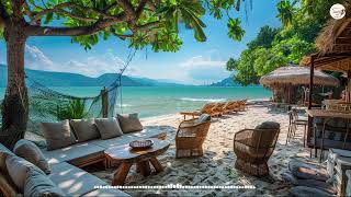 Summer Bossa Nova Jazz Music at Seaside Coffee Shop Ambience with Ocean Wave Sounds for Happy Moods by Mellow Jazz Vibes 93 views 1 day ago 1 hour, 11 minutes