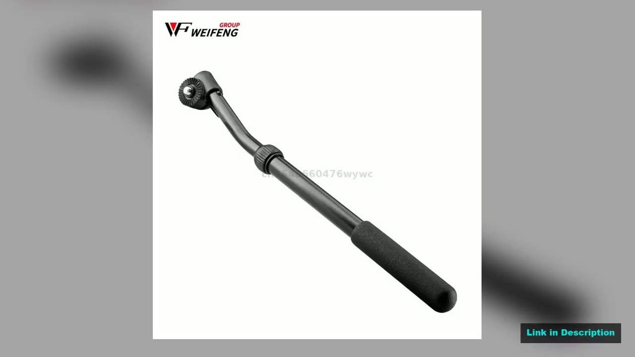 Professional Aluminum Handle Arm for Weifeng EI717AH 717 718 Video Camera Tripod Fluid Drag Head Sp