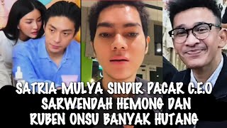 Download lagu SHOCKING√√ SATRIA MULYA MOCKS SARWENDAH'S CEO BOYFRIEND, CALLS HIM 'HEMONG,' AND CLAIMS RUBEN ONS...