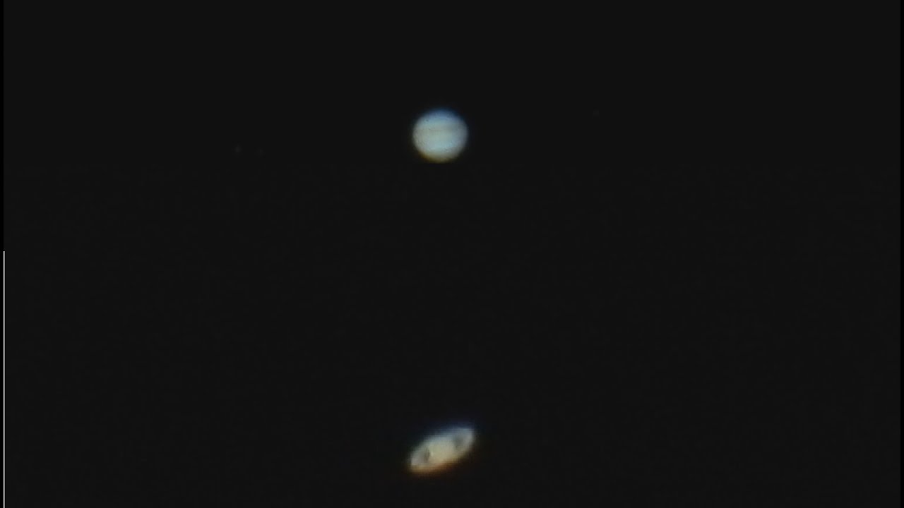 Jupiter and Saturn @ 3000mm P1000 / 4K) -