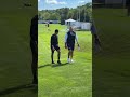 Coach Mazzulla checks in at practice today ☘️ @C@Celticsnfl #nba #patriots #celtics #shorts