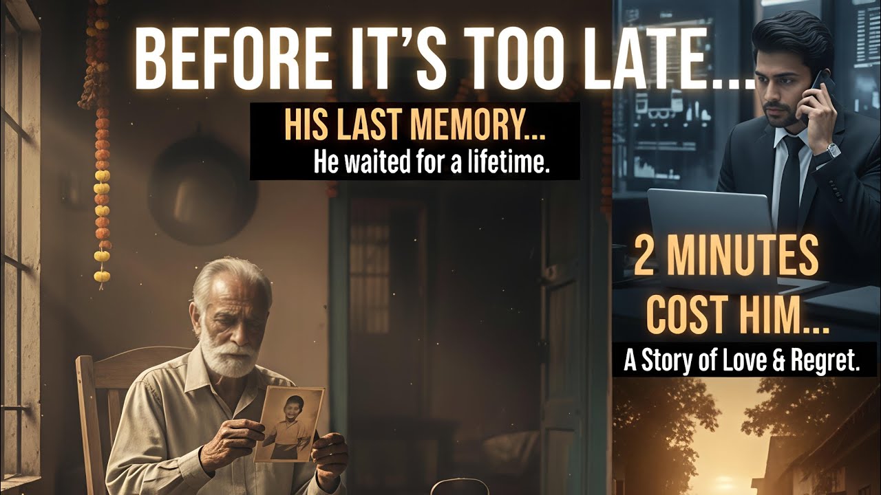 (Emotional): The Empty Chair: A Story of Regret You Need to Hear