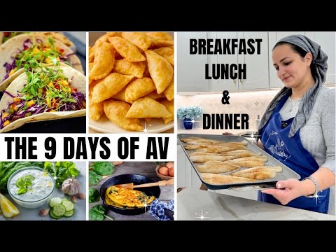 What To Cook For The 9 Days Easy Dairy Fish Recipes For Breakfast Lunch Dinner 