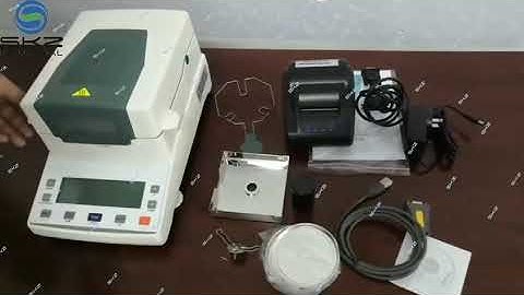 SKZ111L Halogen moisture analyzer