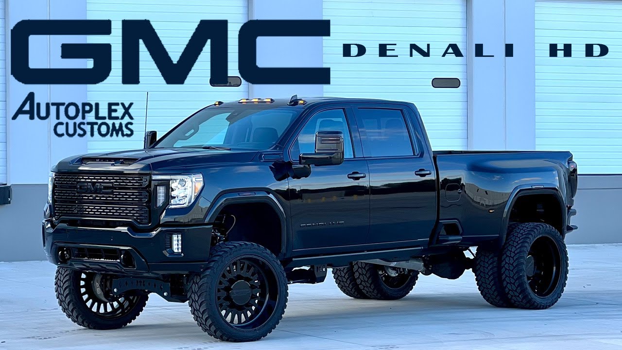 All Black Everything 2022 Gmc 3500 Black Denali Autoplex Customs