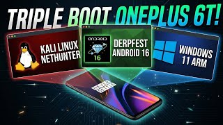 Celebrity This Phone Runs EVERYTHING! 🤯 Windows 11 + Android 16 + Kali Linux on OnePlus 6/6T Profile