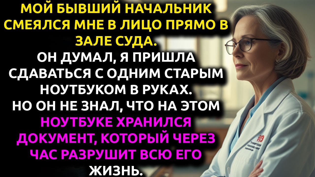 Мой босс уволил меня и подал в суд... но он НЕ ЗНАЛ, что я владею его главным секретом.