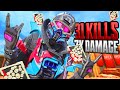 Insane octane solo and 31 kills  7383 damage apex legends gameplay season 19