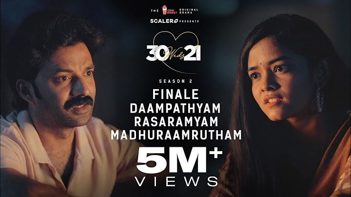 30 Weds 21 Season 2 | Final Episode Daampatyam Rasaramyam Madhuramrutham | Girl Formula |Chai Bisket