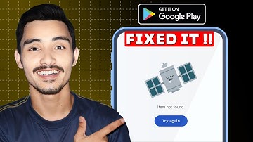How to fix Item not found play store | item not found error | could not find this item hataye