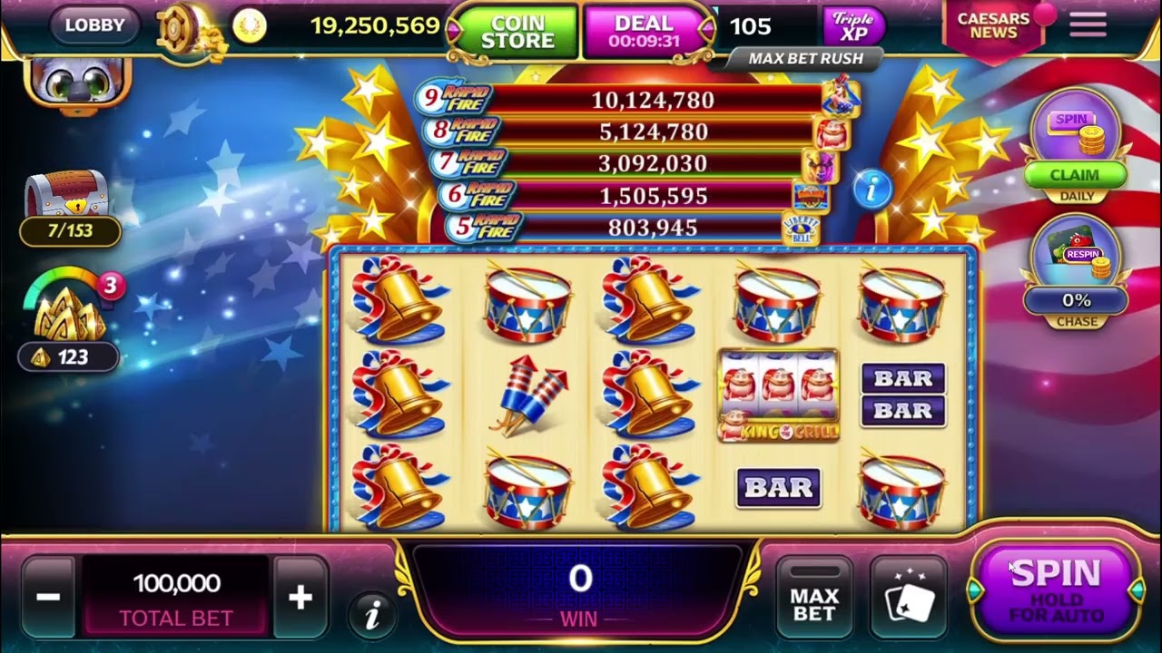 Caesars Slots: Play Free Slots - 100,000 Free Coins