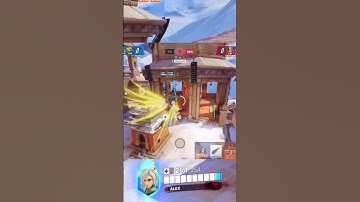 3HP! 😱 Just Enough to Save the Round! 😎 (My Discord BTW!) #shorts #overwatch #mercy #overwatch2