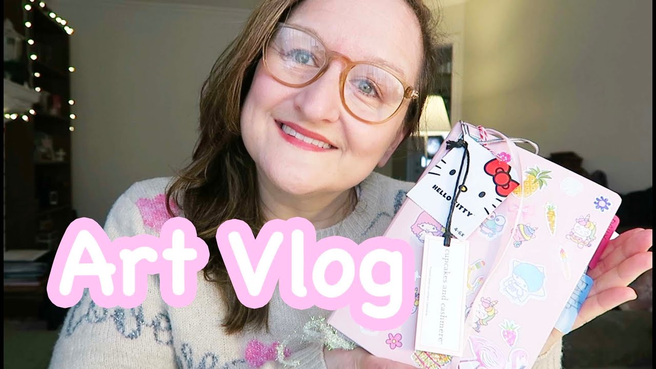 Artist Vlog My Art in A week - YouTube