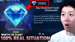 Gosu General spent 18,000 diamonds ALL IN to Dig Diamonds event | Mobile Legends screenshot 5