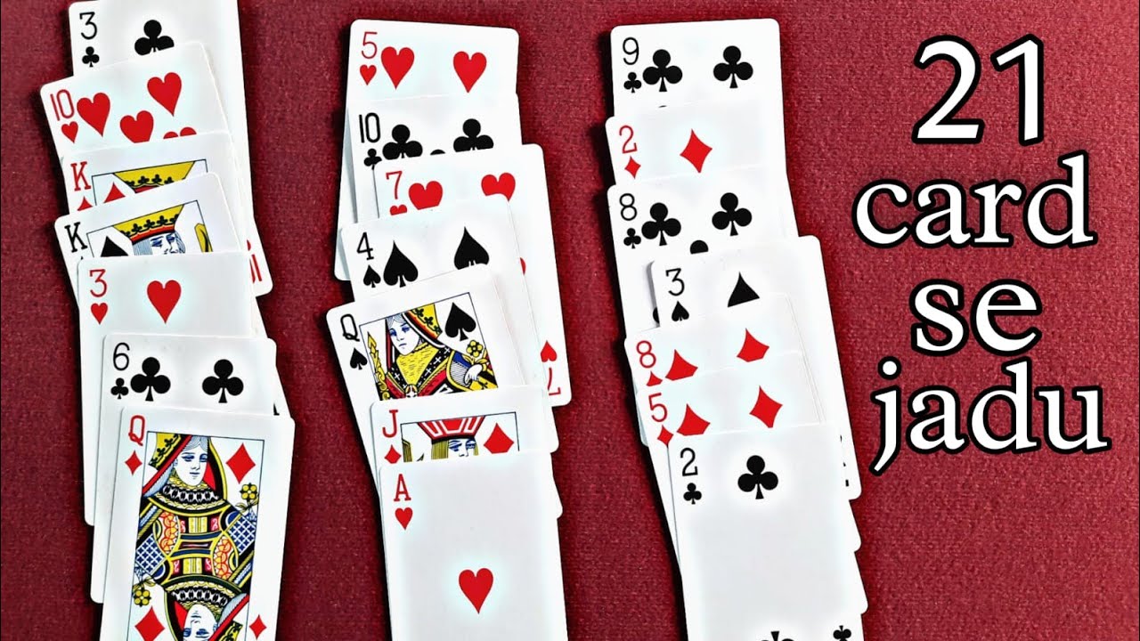 21 card magic trick tutorial       Bad Magician
