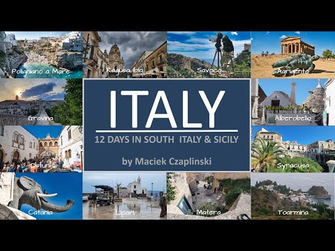 12 DAYS ITALY TRIP SOUTHERN ITALY & SICILY - DOCUMENTARY