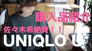 【秋冬購入品紹介】佐々木希も絶賛！ユニクロユー(Uniqlo U)のニット