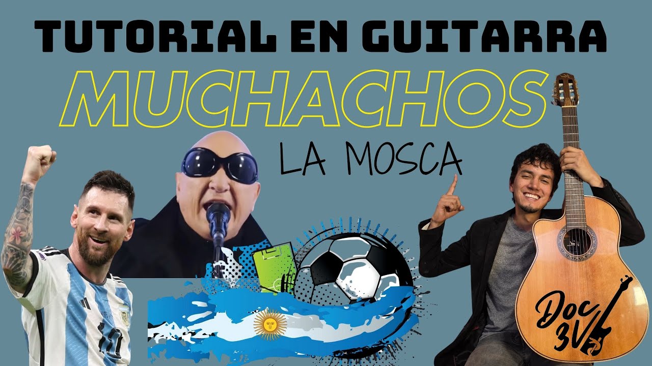 Muchachos - La Mosca Tse Tse | Tutorial de Guitarra 🎸 Acordes + Ritmo (Doc 3V)
