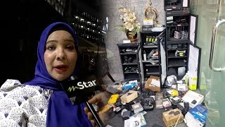 Hard disk bernilai hampir RM1 juta kena curi, Ayu Puteh menangis pejabat dipecah masuk