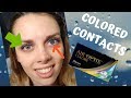 I TRY EVERY AIR OPTIX COLORS - COLORED CONTACT LENSES ON DARK EYES