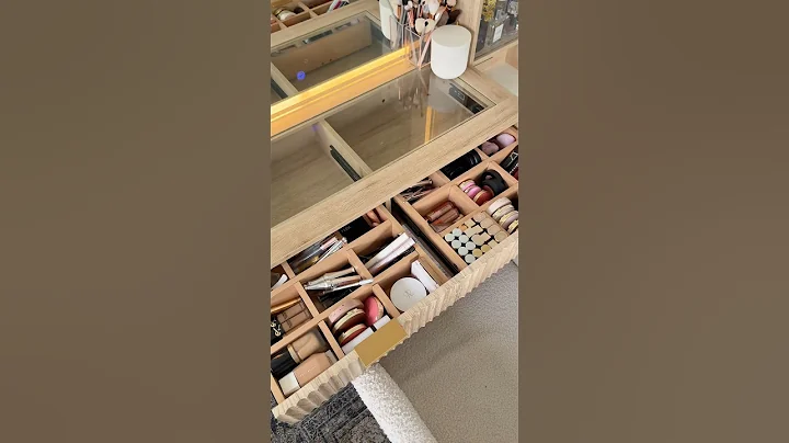 vanity organizing part 2! #asmr