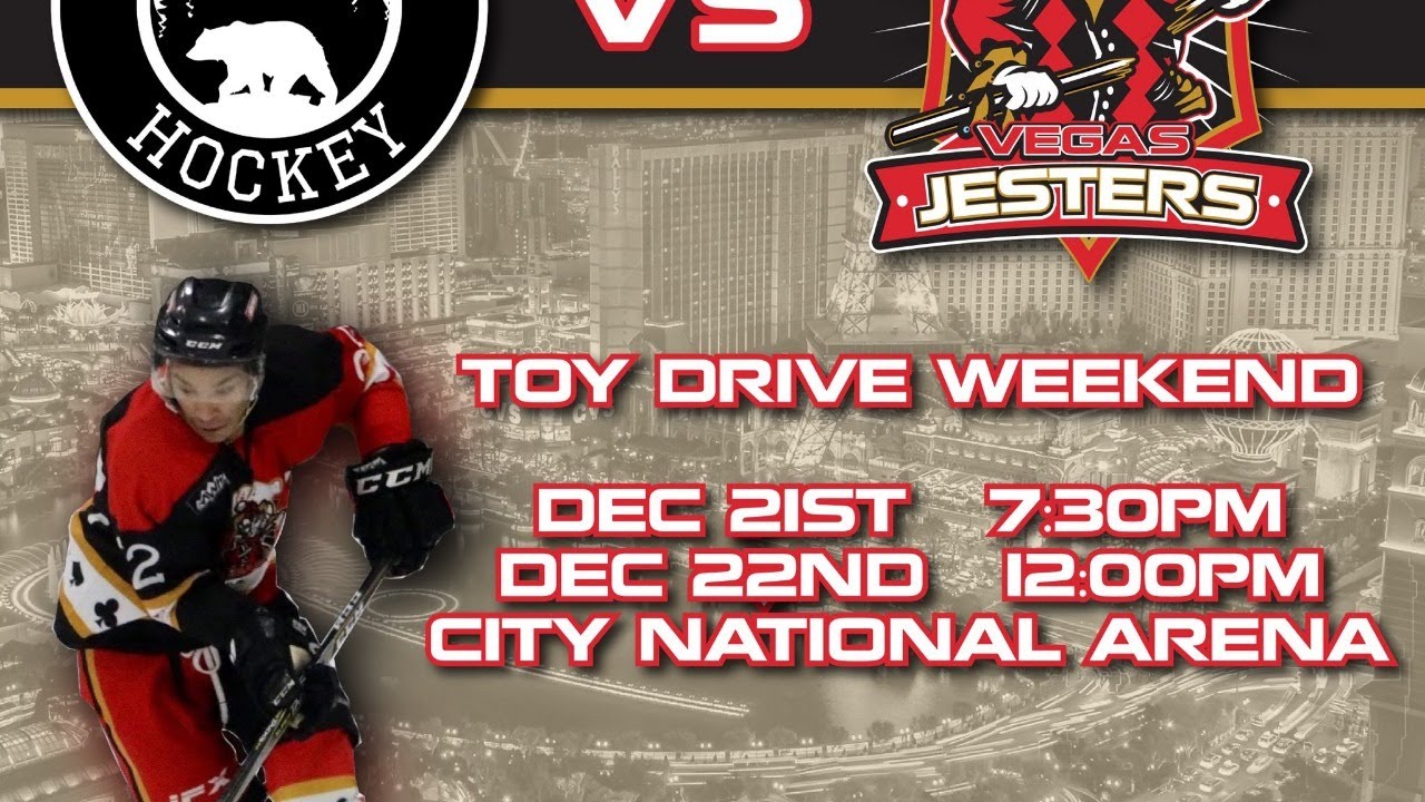 Vegas Jesters vs Santa Rosa Growlers Jesters Home Hockey Game 3