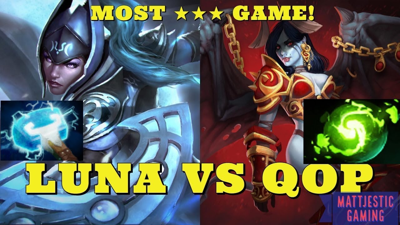 Dota Auto Chess: ★★★ REFRESHER QOP VS  ★★★ MAELSTROM LUNA | Fun Challenge Game Replay