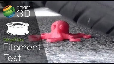 Driving Over a 3D Print in a Car | NinjaFlex | Dream 3D