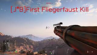 Fliegerfaust Unlocked And First Jb Platoon Kill Battlefield V