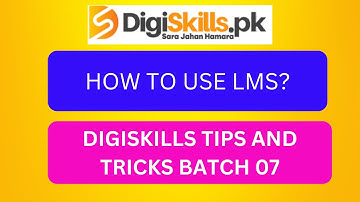 How to use digiskills learning management system|DigiSkills LMS | DigiSkills batch 7 update | LMS
