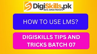 How to use digiskills learning management system|DigiSkills LMS | DigiSkills batch 7 update | LMS screenshot 3